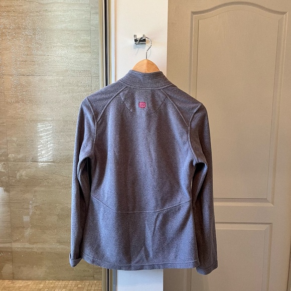 Sherpa Fleece Jacket - Grey - Picture 4 of 9